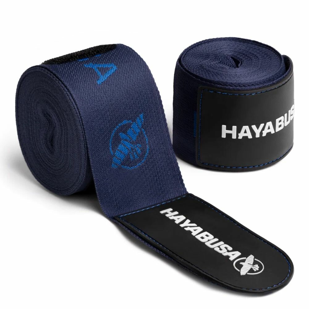 Бинты боксерские HAYABUSA Deluxe Hand Wraps 4,5м, синие