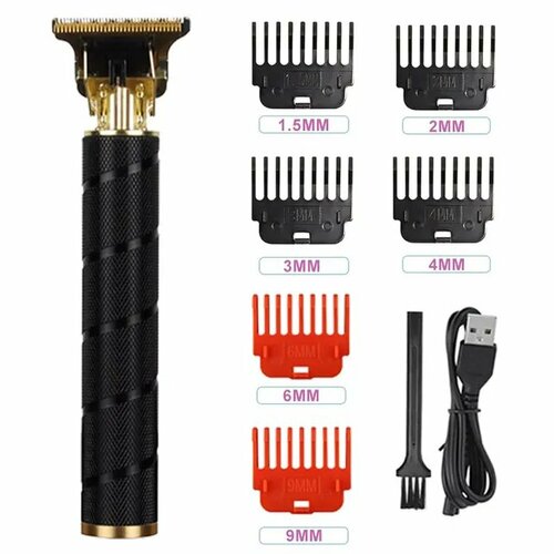 Триммер для волос электрический черный USB машинка для стрижки волос 99900₽