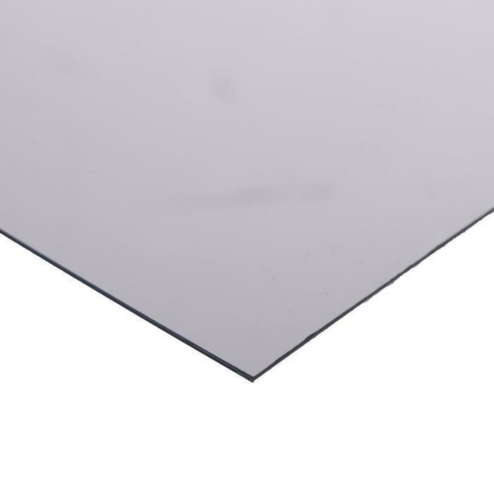 Лист ПЭТ-А, толщина 1 мм, 1,25 x 2,05 м, прозрачный