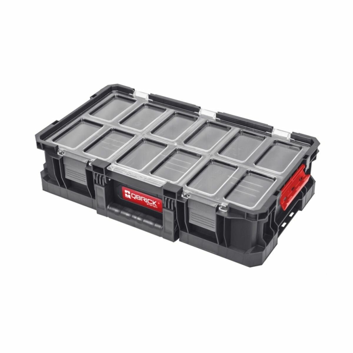 Ящик с органайзером Qbrick System Two Organizer Flex 10501274, 53x31x13 см, черный