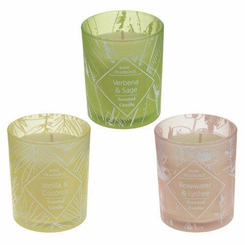 Свеча ароматическая L6 W6 H75 см 3в 759₽