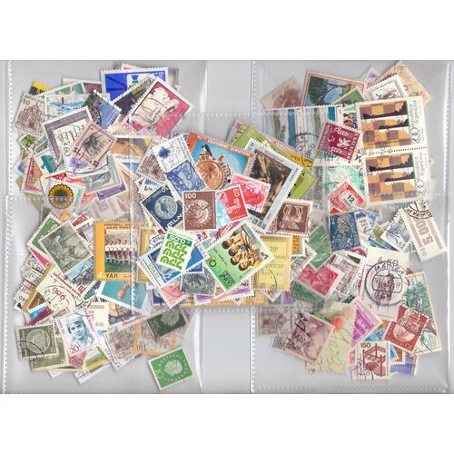 Почтовые марки Мира - 500 штук. 1901-1991 годы. Разное. Разные страны. Большой набор для коллекций.