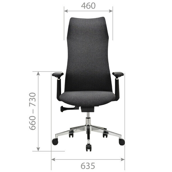 Кресло офисное Chairman CH583 black - фото №5