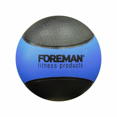 Медбол Foreman Medicine Ball 4 кг синий/черный стойка для хранения мячей foreman fy 610 черный