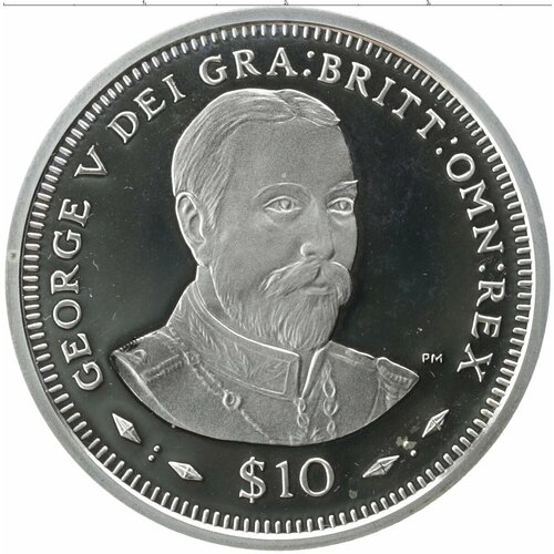 Клуб Нумизмат Монета 10 долларов Виргинских островов 2006 года Серебро Елизавета II