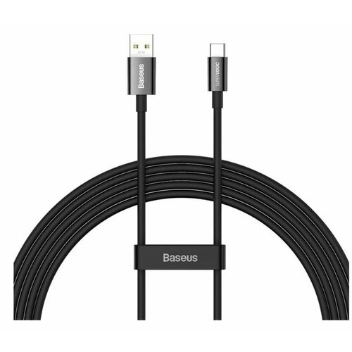 Baseus Кабель Baseus Superior Supervooc 2m Black (CAYS001001)