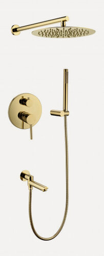 Изображение товара Душевая система скрытого монтажа Grocenberg GB5099GO-1 Золото