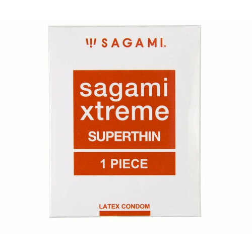 Ультратонкий презерватив Sagami Xtreme Superthin - 1 шт. (прозрачный)