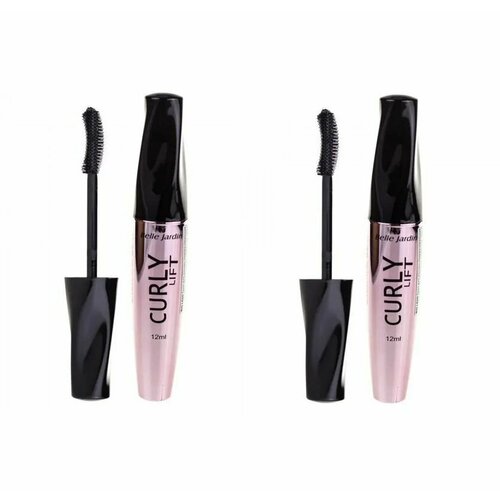 Belle Jardin Тушь для ресниц Big Lash Mascara Curly Lift, черный, 10 мл, 2 шт тушь для ресниц объем и подкручивание lash princess curl