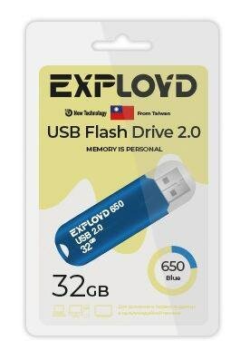Флешка Exployd EX-32GB-650-Blue 32 Гб Blue