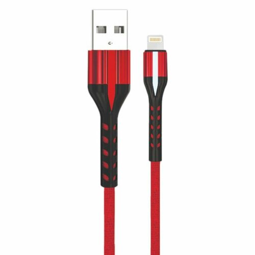 кабель usb 8 pin faison fs k 1021 arrow 1 0м 2 0a цвет синий Кабель USB - 8 pin FaisON FS-K-1020 ARROW, 1.0м, 2.0A, цвет: красный