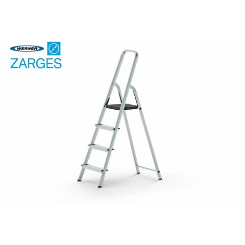 Односторонняя стремянка Zarges Werner 4 ступени 49594