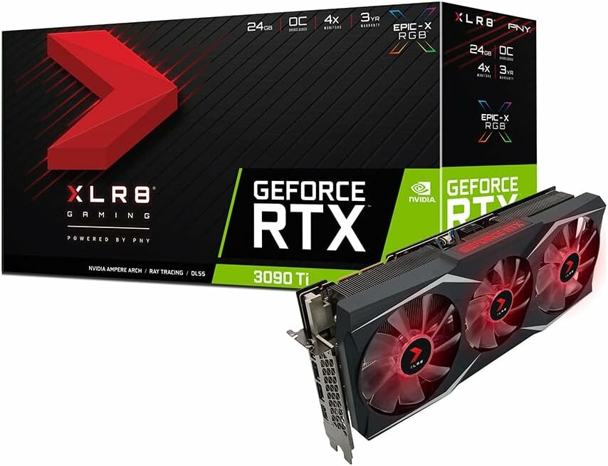 PNY GeForce RTX™ 3090 Ti 24GB XLR8 Gaming Uprising Epic-X RGB