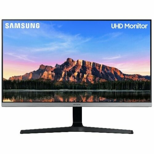 Монитор Samsung 28 U28R550UQI темно-серый IPS LED 169 HDMI матовая 10001 300cd 178гр178гр 3840x2160 DisplayPort Ultra HD 58кг 2882000₽