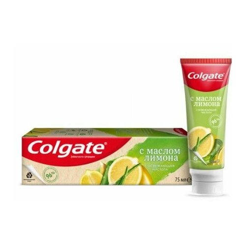 Набор из 3 штук Зубная паста Colgate Naturals освежающая чистота с маслом лимона 75мл