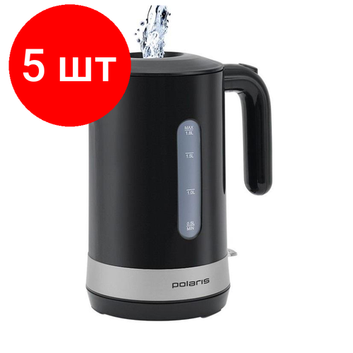 Комплект 5 штук Чайник электрический Polaris PWK 1803C Water Way Pro пластик2200Вт 18л 2070900₽