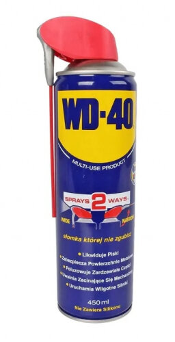 Смазка WD-40 универсальная проникающая, аэрозоль, 450мл