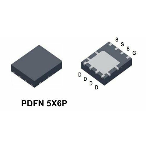 Микросхема PK610SA N-Channel MOSFET 30V 83A PDFN5x6P
