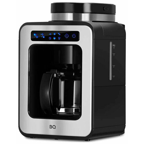 Капельная кофеварка со встроенной кофемолкой BQ (CM7000) Стальной-Черный кофеварка bq cm7000
