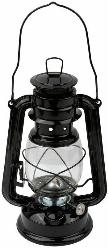 Лампа керосиновая черная Летучая Мышь 240 мм FIT 67601
