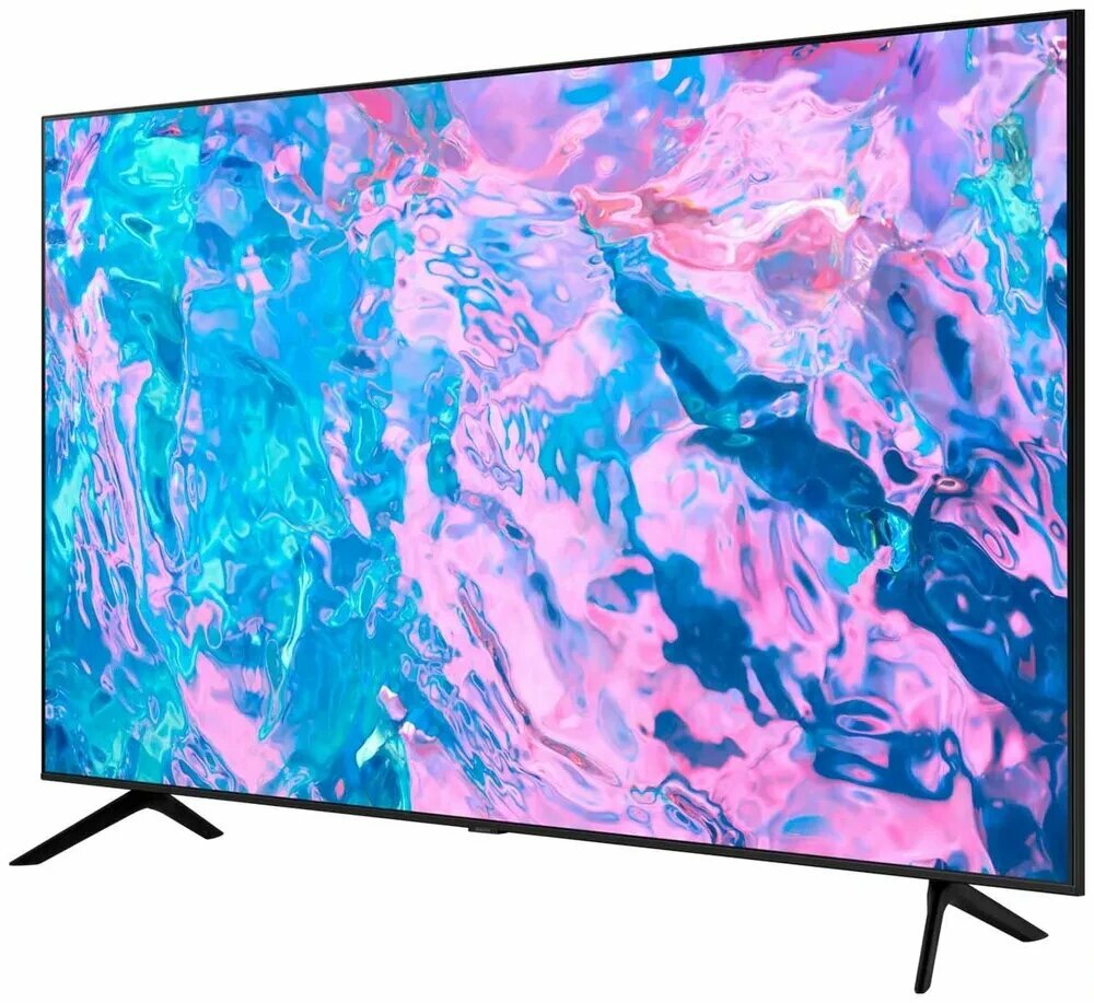 Телевизор Samsung 75 UHD, Smart TV, Звук 20 Вт, 3xHDMI, 1xUSB, 1xRJ-45, Черный UE75CU7100UXCE - фото №2