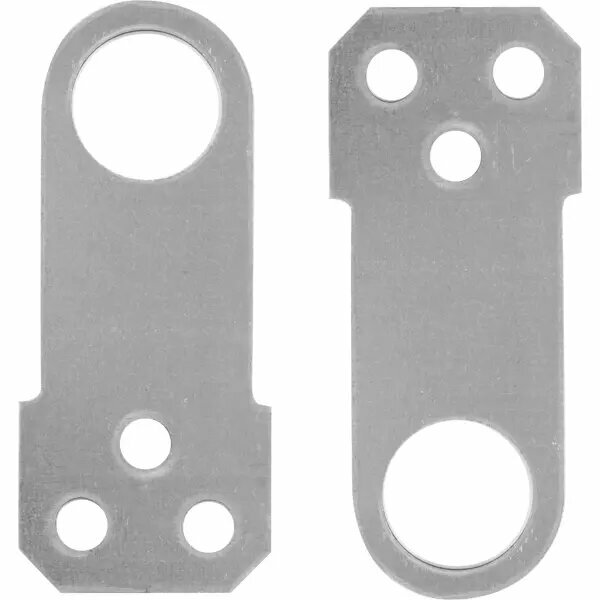 Проушина для замка прямая 70x30x1.2 мм оцинкованная сталь