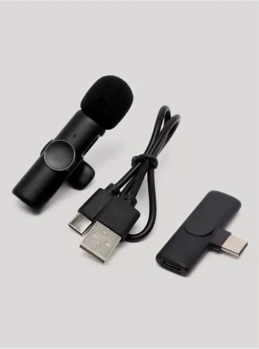 Изображение товара Беспроводной петличный микрофон K11 для Android, с шумоподавлением