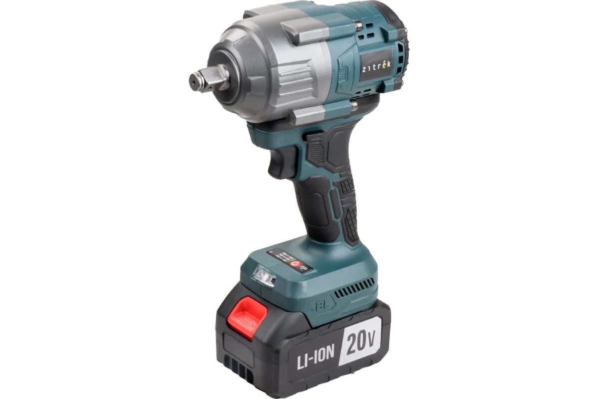 Zitrek Гайковерт аккумуляторный бесщеточный Crusher 20 PRO в кейсе, 20В, 800 Нм, 2х4.0Ач 085-1020