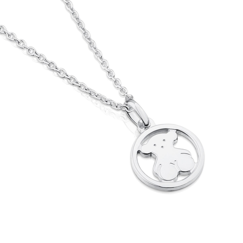 Колье Tous длина 45 см серебристый 5806₽