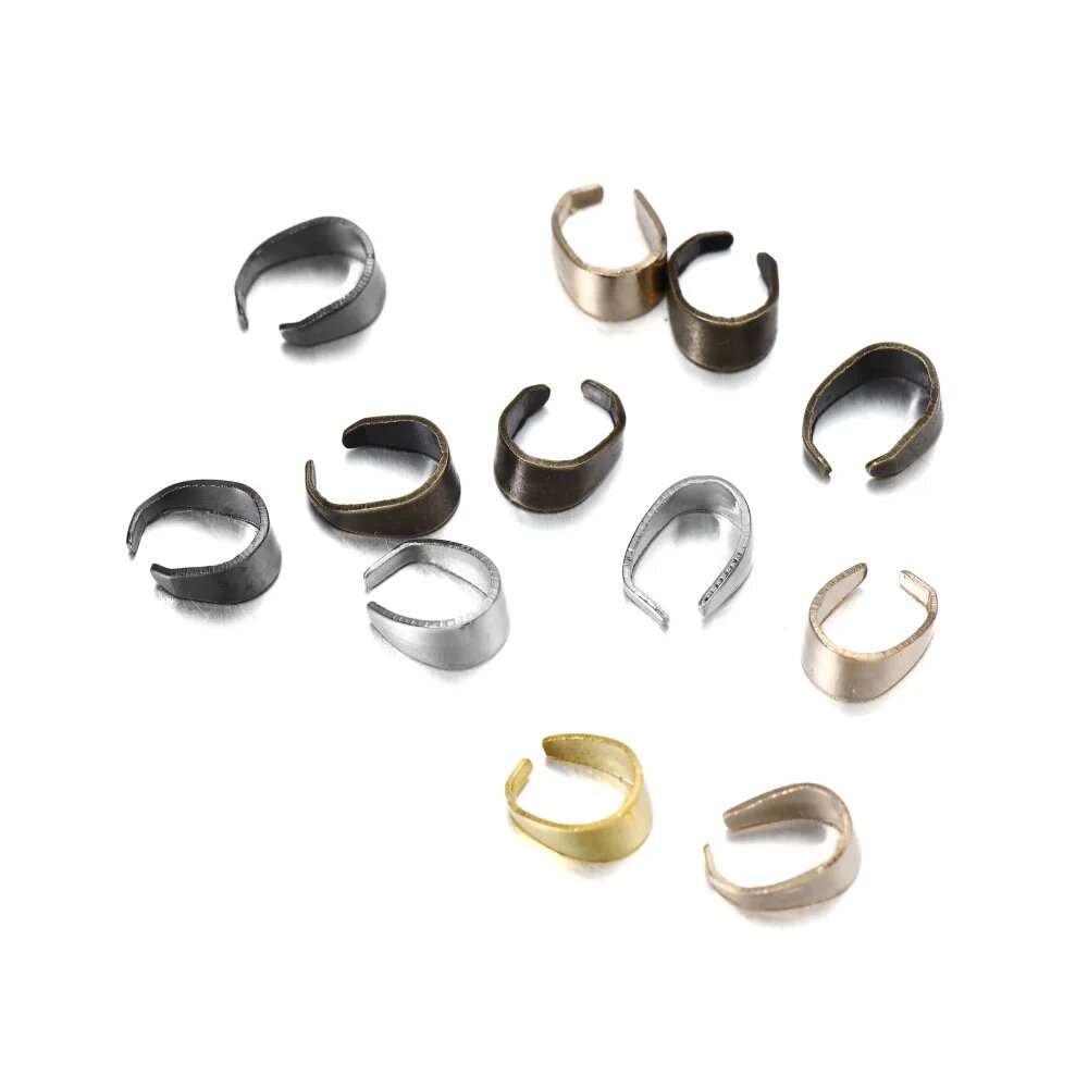 Застежки-крючки для бижутерии St.kunkka металлические 50 шт. 6 x 8mm Multicolor