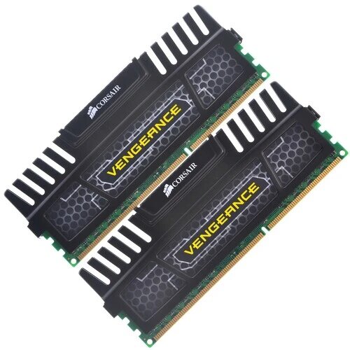 Оперативная память Corsair Vengeance CMZ8GX3M2A1600C9, 4GBx2, DDR3, 1600MHz, CL9