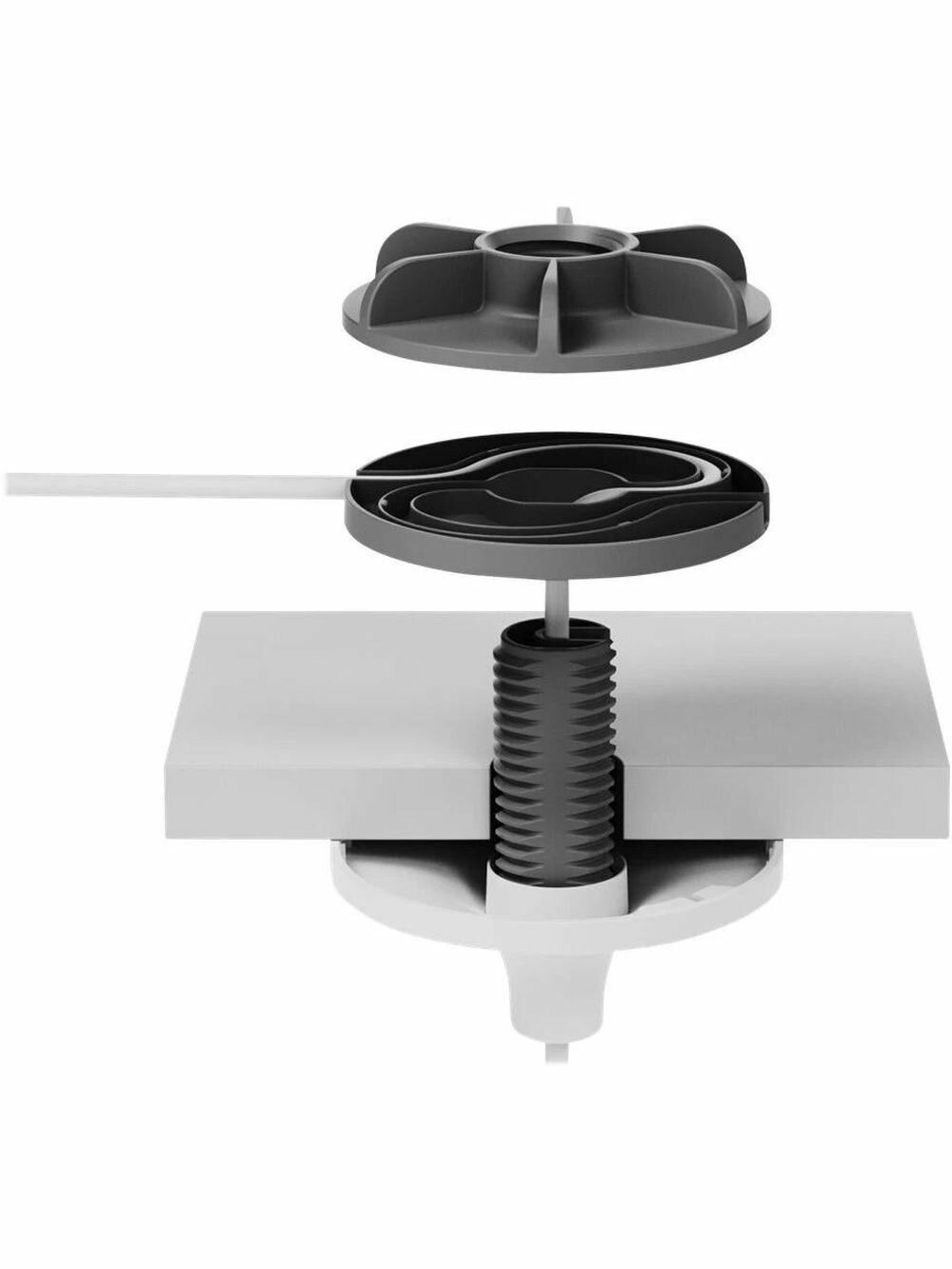 Крепёж для микрофона потолочный LOGITECH (952-000123), официальная гарантия — фото 1