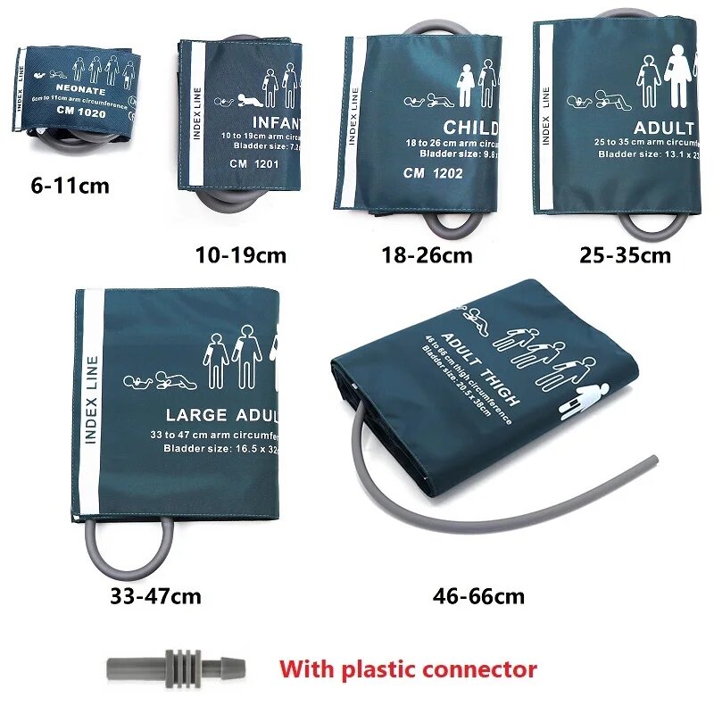 Манжета для монитора артериального давления Contec 6 cuffs Plastic