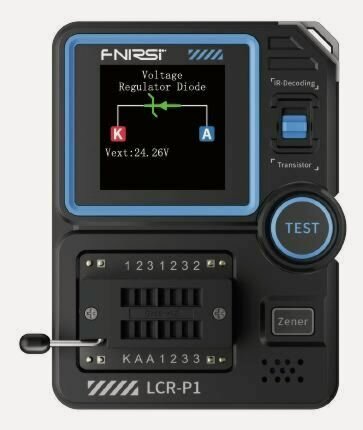 Изображение товара Тестер транзисторов FNIRSI LCR-P1