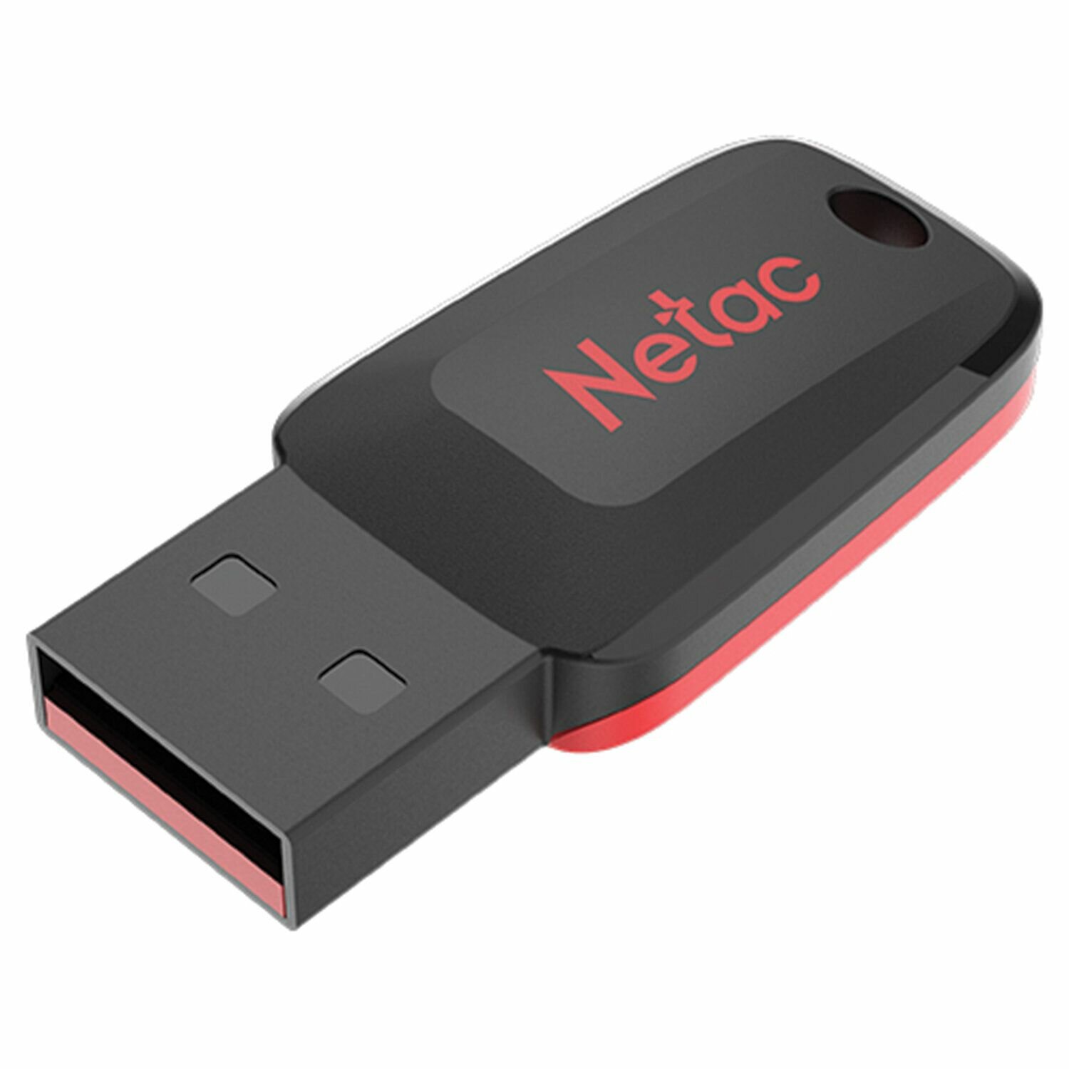 Флеш-диск Netac 16gb, u197 usb, 2.0 черный, -20bk (NT03U197N-016G)