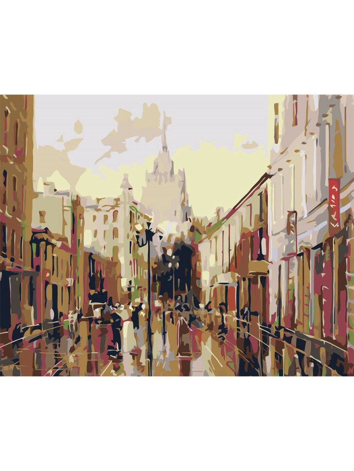 Картина по номерам "Город" — фото 1