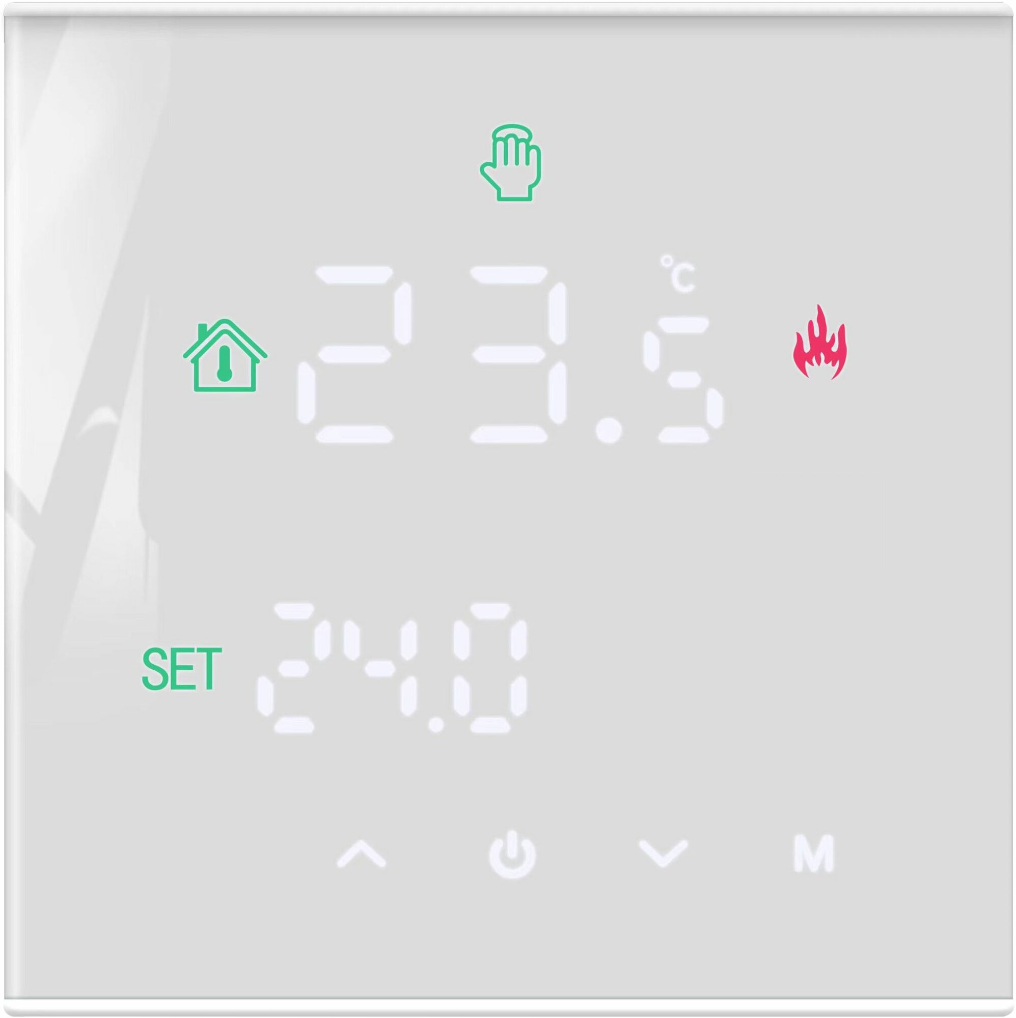 Minco Heat 220B 3A NO WIFI Белый термостат