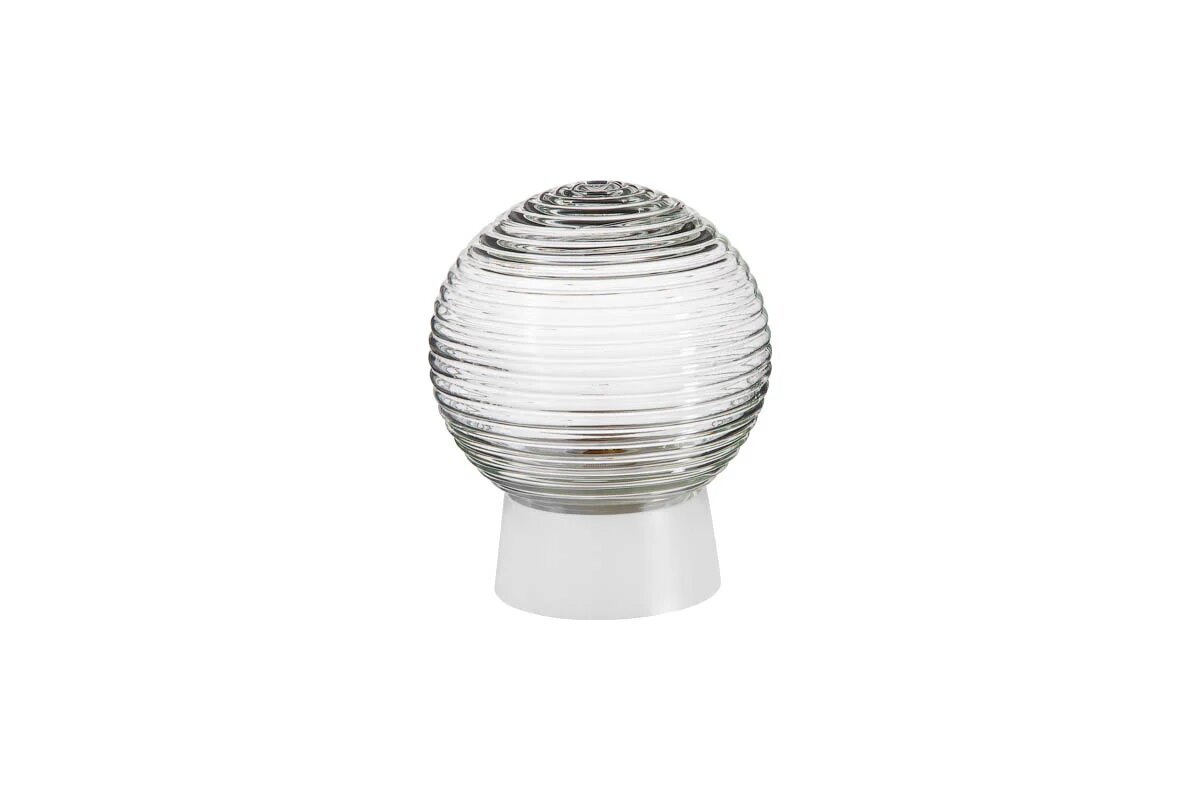 Светильник шар стекло/белый/прямой 60Вт IP20 (НБП 01-60-004) Юпитер (JP1309-06)