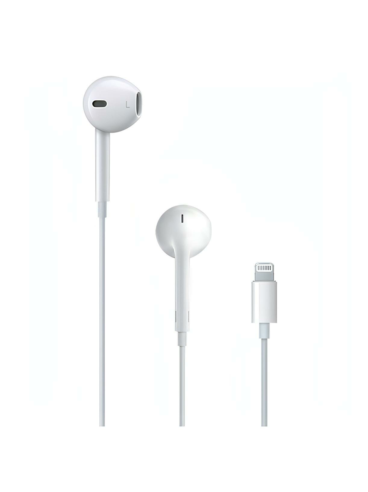 Наушники внутриканальные Apple Apple EarPods with Lightning Connector (MMTN2/MWTY3) — фото 1