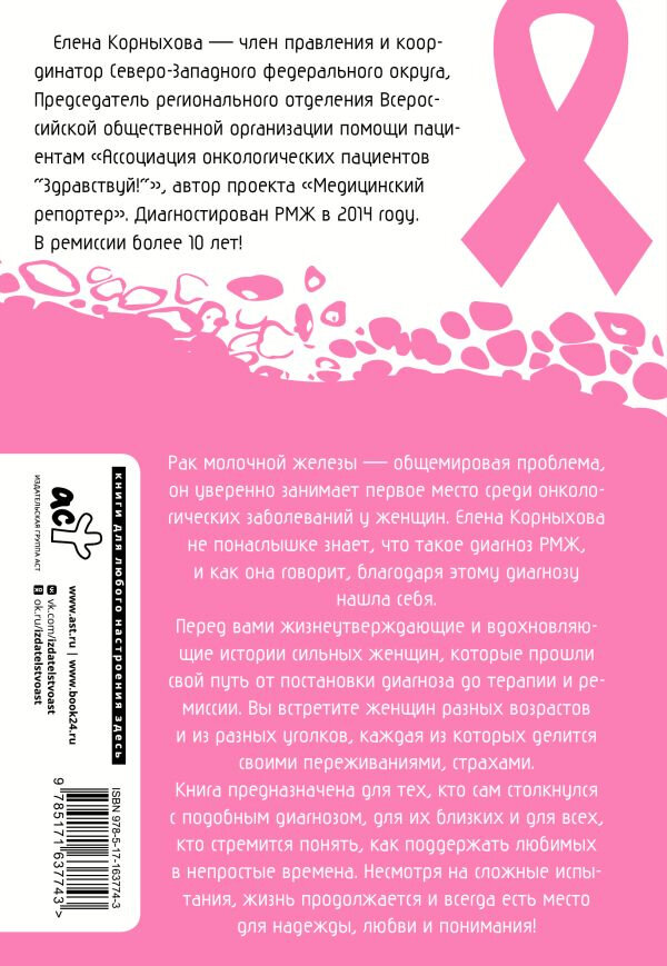 Изображение Рак молочной железы. Истории женщин с диагнозом. Попробуй меня понять