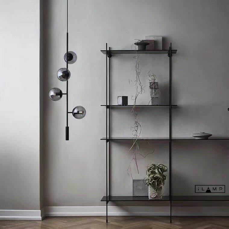 Подвесной светильник iLamp 8149P 4B BK SM