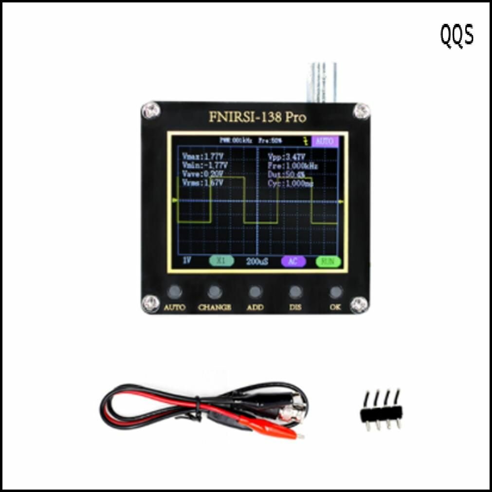 Портативный портативный осциллограф FNIRSI 138pro 24-дюймовый дисплей