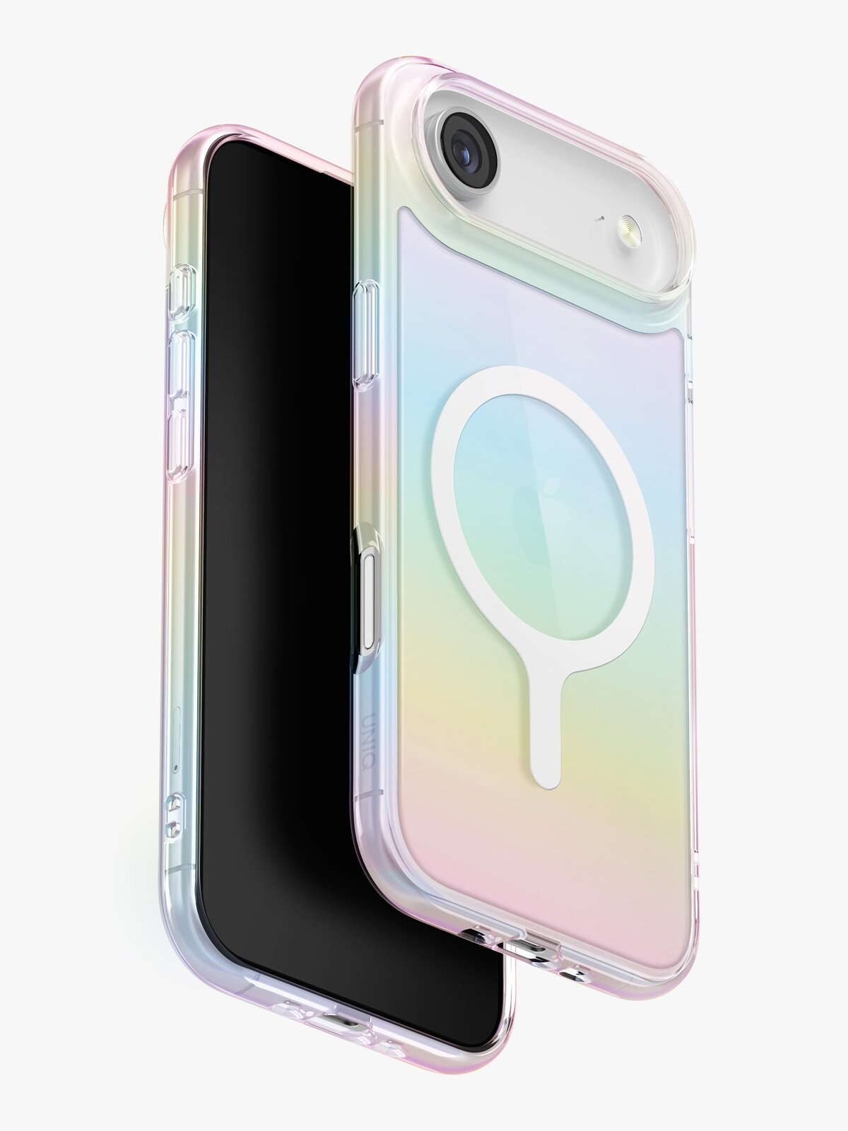 Uniq чехол с Magsafe для iPhone Air, Iridescia с голографией, Holo Quartz