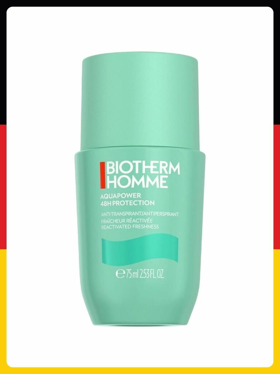 Дезодорант BIOTHERM HOMME Aquapower 48H Deo Roll-On, 75 мл