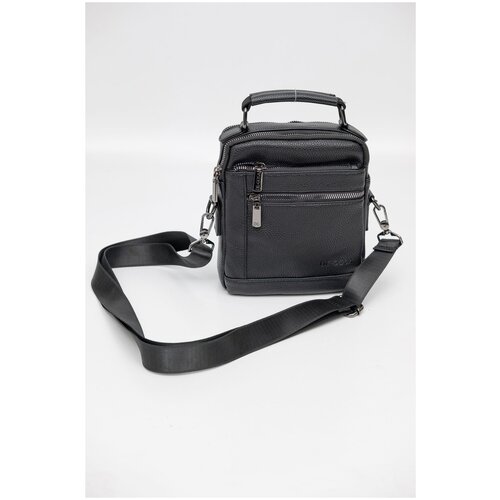 фото 363-14 8231-2 сумка кросс-боди мужская экоко de-gosa черный