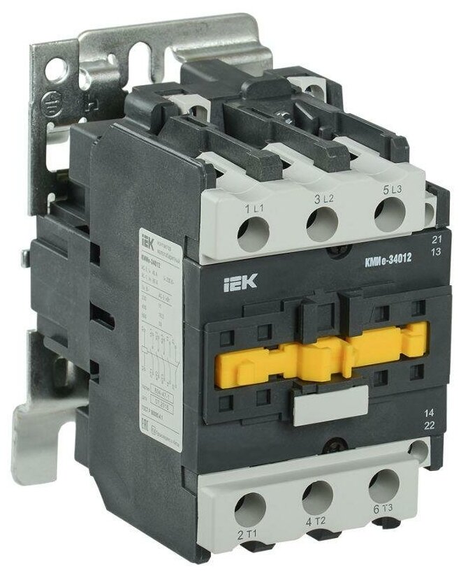 KKME31-040-230-11 Контактор IEK КМИе-34012 40А 230В АС3, 1НО, 1НЗ