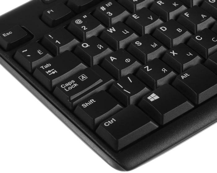 Комплект мыши и клавиатуры Logitech MK270 Black (920-004518) - фотография № 12