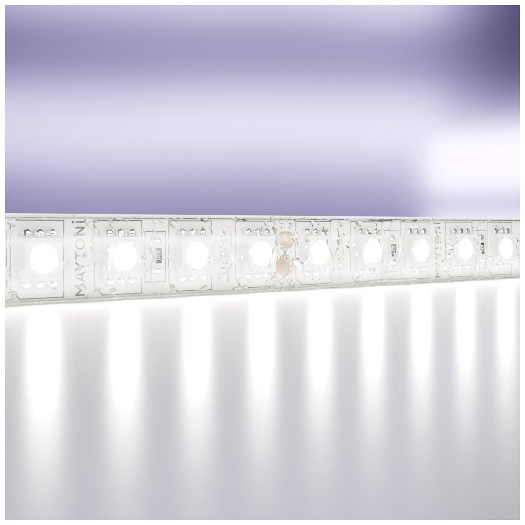 Светодиодная лента MAYTONI Led strip 20027, 5 м, светодиодов: 480 шт., 105 Вт, холодный белый, 6000 К - фотография № 1