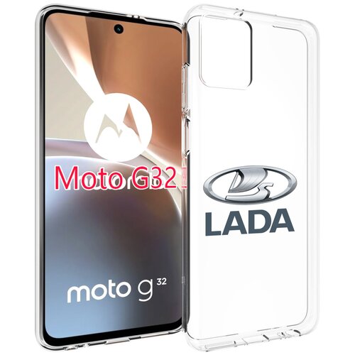 Чехол MyPads Lada-ваз-4 мужской для Motorola Moto G32 задняя-панель-накладка-бампер чехол mypads lada ваз 4 мужской для motorola edge 30 neo задняя панель накладка бампер