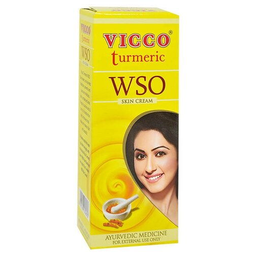 Крем с куркумой Турмерик Викко / Turmeric WSO Skin Cream, VICCO, 30 гр